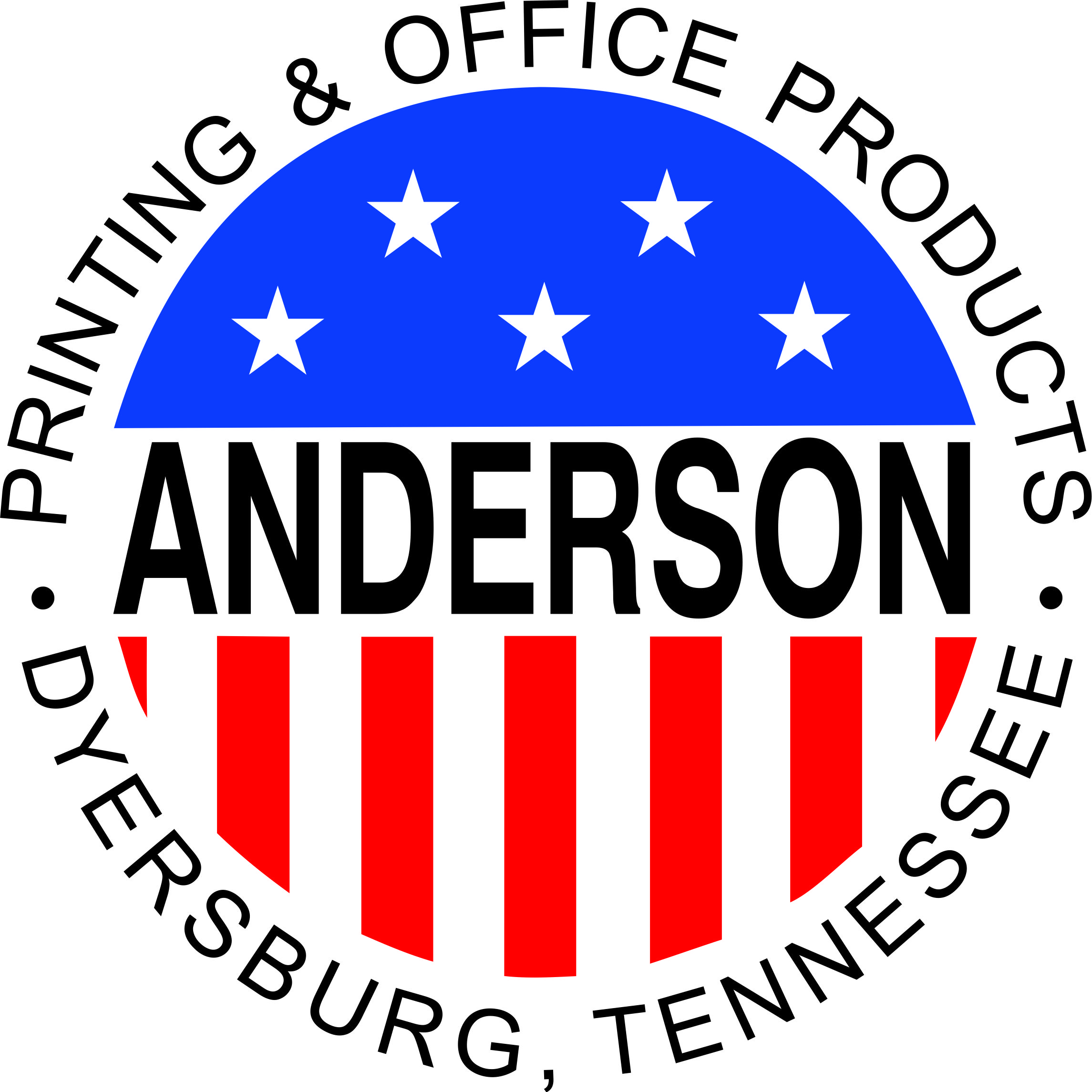 Anderson Printing & Office Products Printing/Publishing Blueprints Computers Consulting